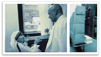 Sri Chinmoy con Madre Teresa